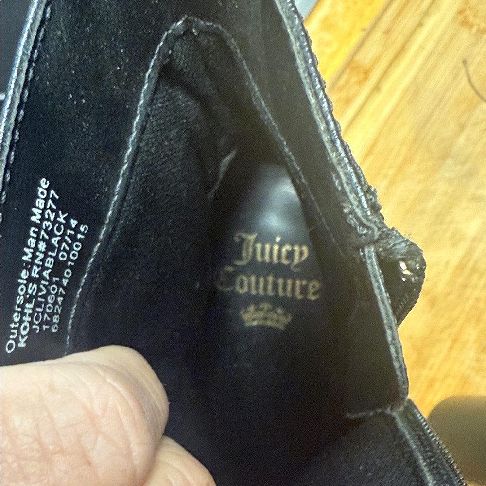 Juicy Couture Elegant Black Footwear